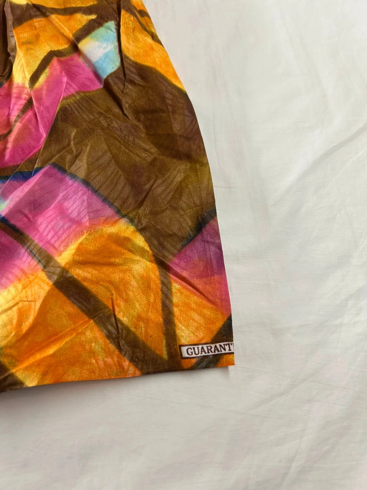 Handmade multicolored vintage patterned dress – photo 8
